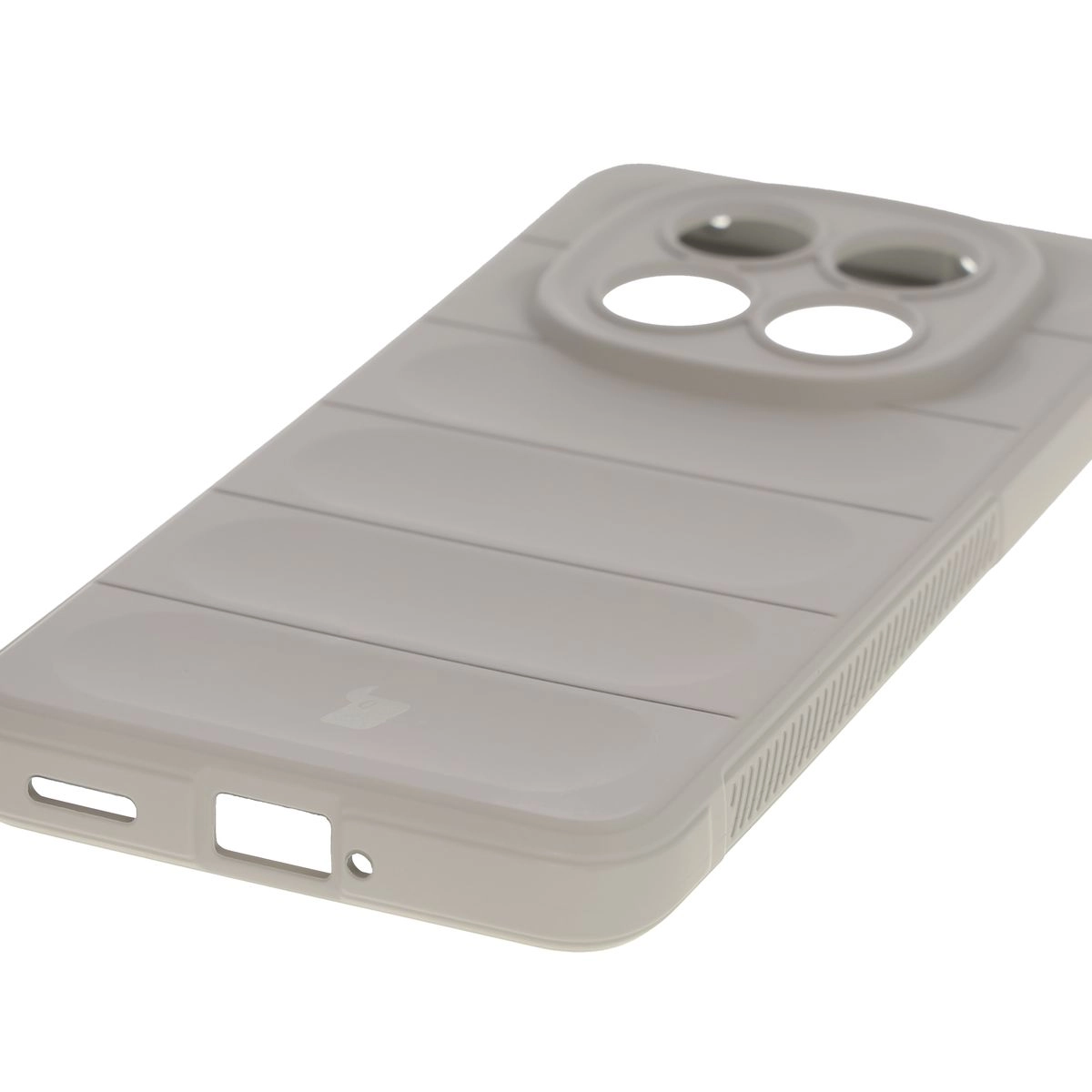 Etui Bizon Tur do Xiaomi Redmi Note 14 Pro Plus 5G Jasnoszary