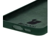 Etui Bizon Silikonowe Soft do Galaxy S24 FE Ciemnozielony