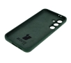 Etui Bizon Silikonowe Soft do Galaxy S24 FE Ciemnozielony