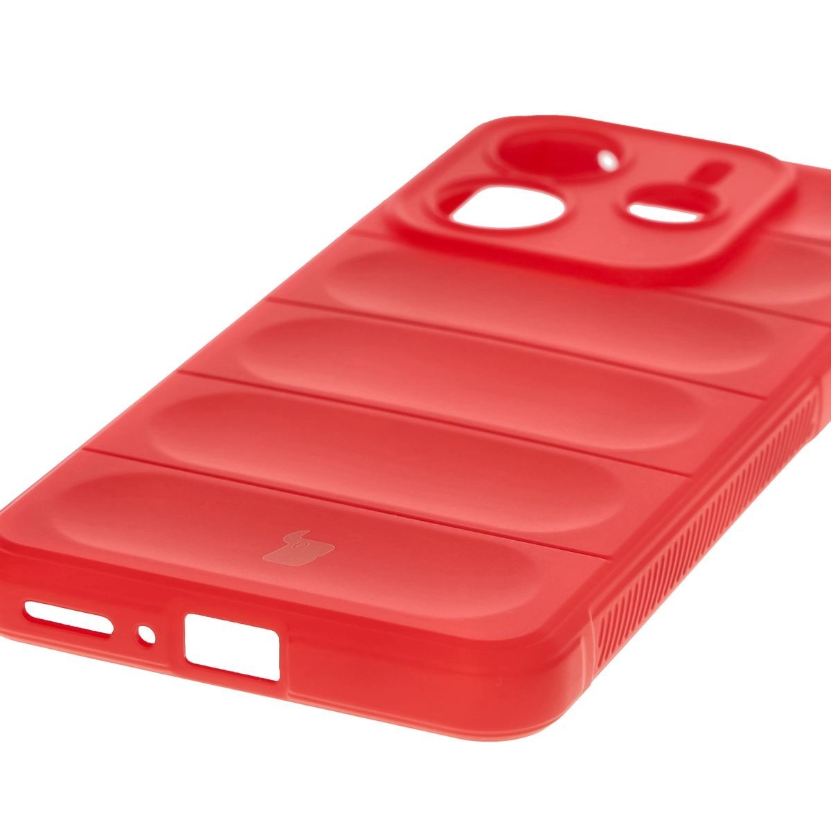 Etui Bizon Tur do Xiaomi Redmi Note 14 5G Czerwony