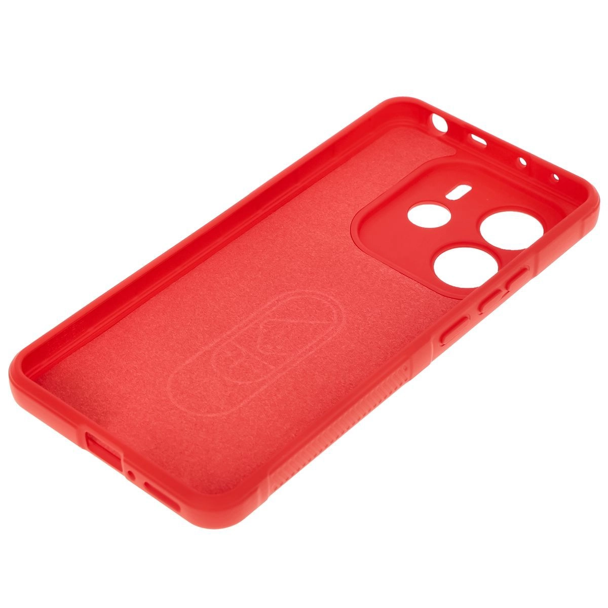 Etui Bizon Tur do Xiaomi Redmi Note 14 5G Czerwony