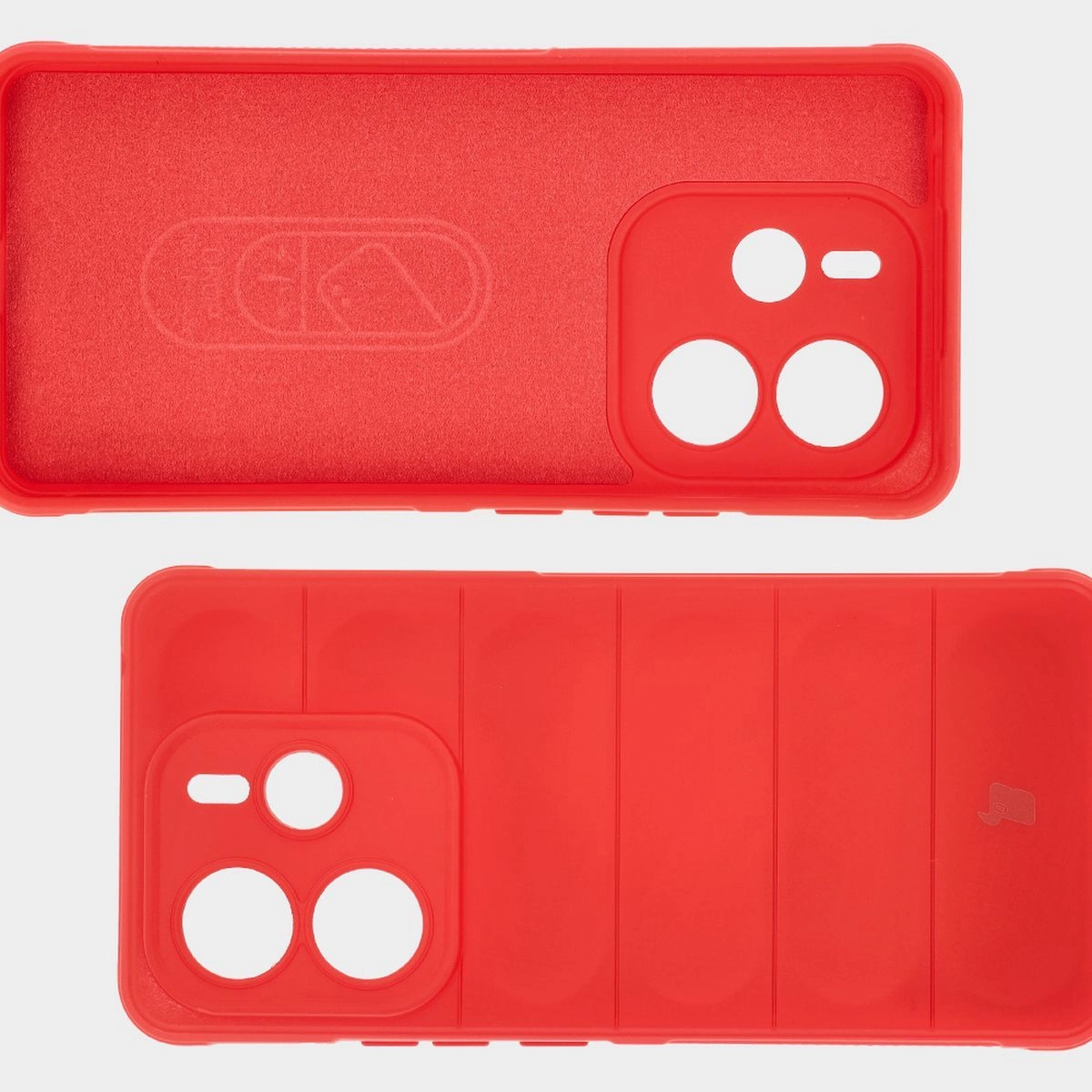 Etui Bizon Tur do Xiaomi Redmi Note 14 5G Czerwony