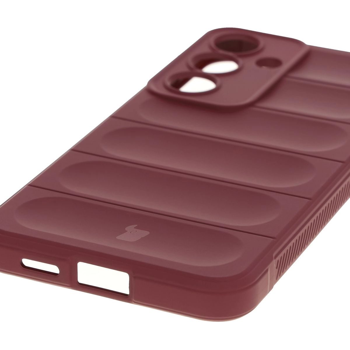 Etui Bizon Tur do Galaxy S25 Plus Ciemnofioletowy