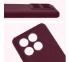 Etui Bizon Silikonowe Soft do Xiaomi 14T Pro Ciemno-fioletowy