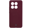 Etui Bizon Silikonowe Soft do Xiaomi 14T Pro Ciemno-fioletowy