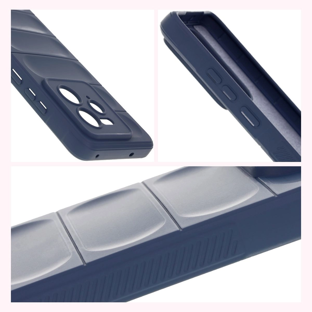 Etui Bizon Tur do Realme GT 7 Pro Granatowy