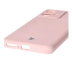 Etui Bizon Silikonowe Soft do Motorola Edge 40 Neo pudrowy róż