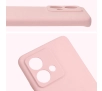 Etui Bizon Silikonowe Soft do Motorola Edge 40 Neo pudrowy róż