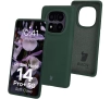 Etui Bizon Silikonowe Soft do Xiaomi Redmi Note 14 Pro Plus 5G Ciemnozielony