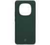 Etui Bizon Silikonowe Soft do Xiaomi Redmi Note 14 Pro Plus 5G Ciemnozielony