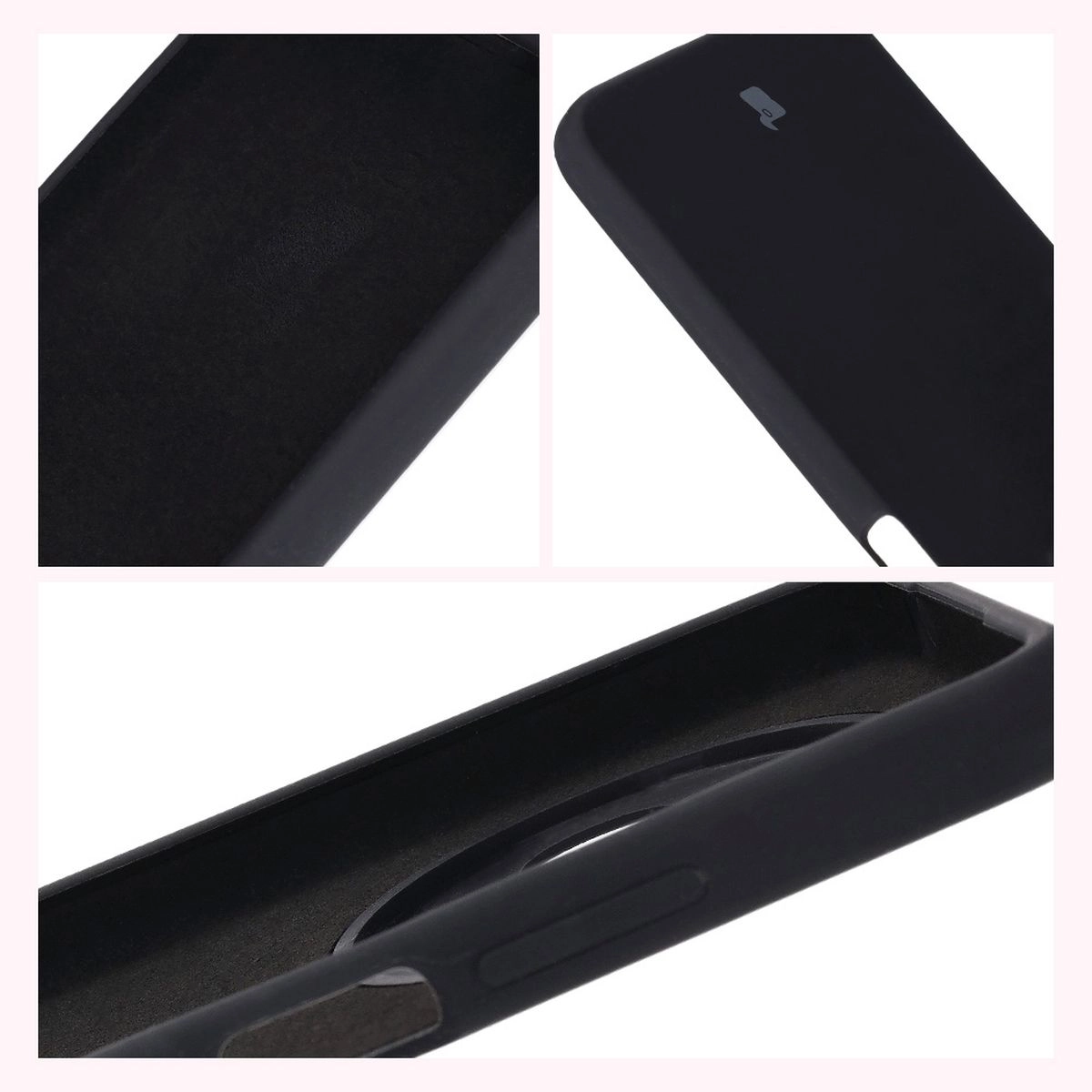 Etui Bizon Silikonowe Soft do Xiaomi Redmi 14C 4G/Poco C75 Czarny