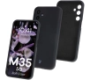Etui Bizon Silikonowe Soft do Galaxy M35 5G Czarny