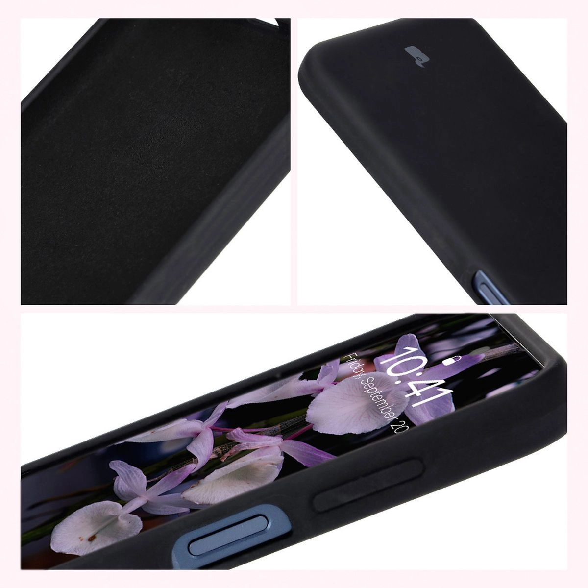 Etui Bizon Silikonowe Soft do Galaxy M35 5G Czarny
