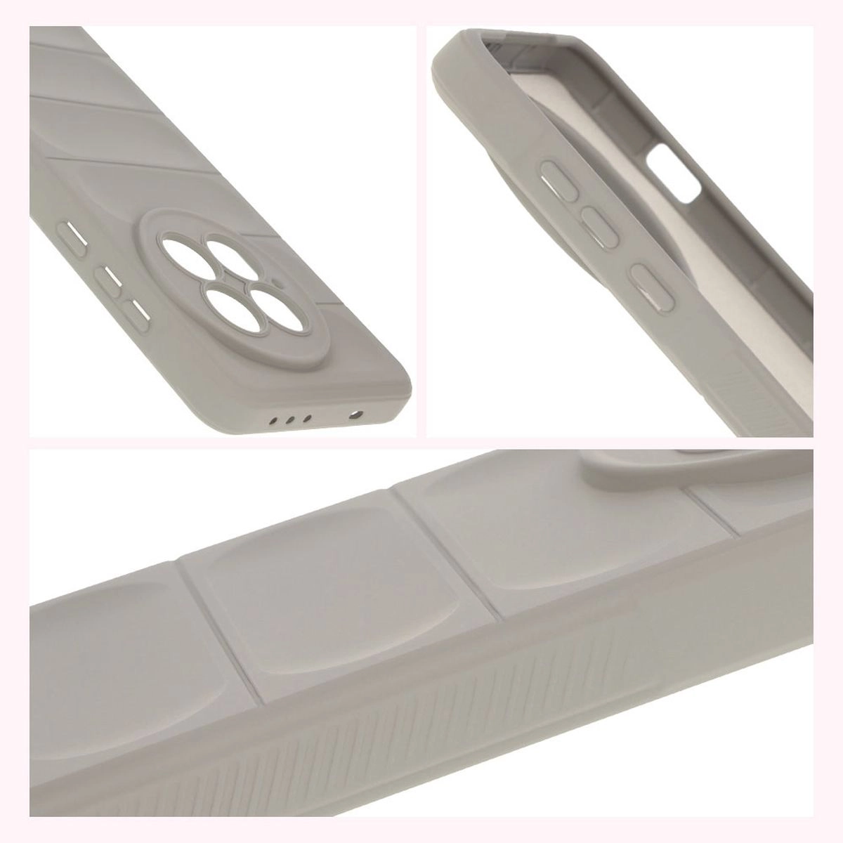 Etui Bizon Tur do OnePlus 13 Jasnoszary