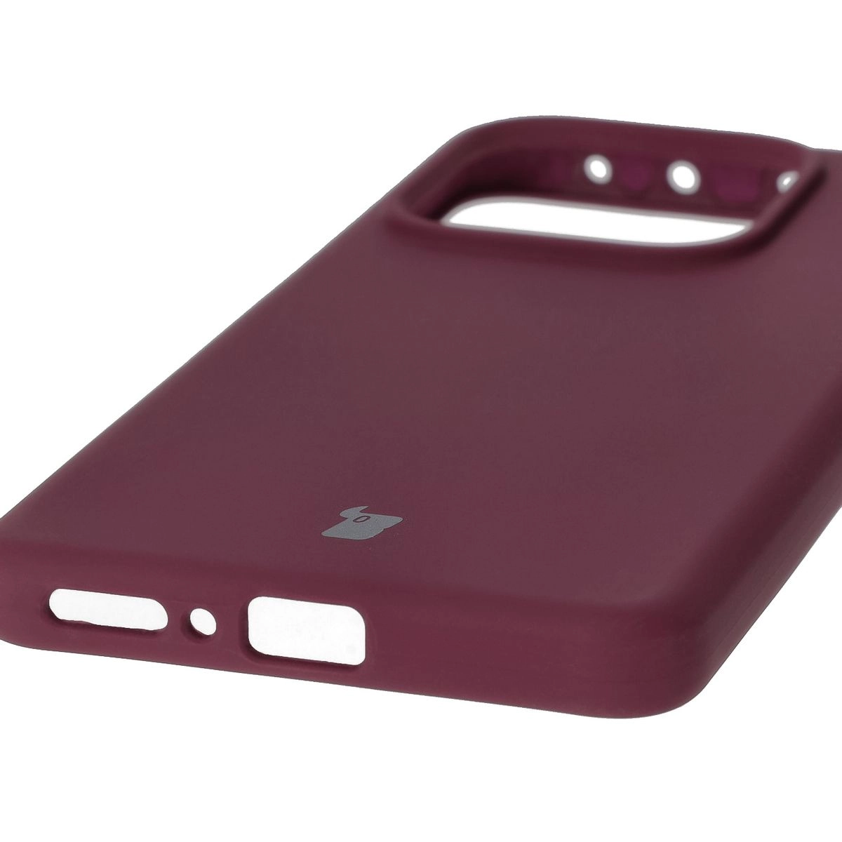 Etui Bizon Silikonowe Soft do Xiaomi Redmi Note 14 5G Ciemno-fioletowy