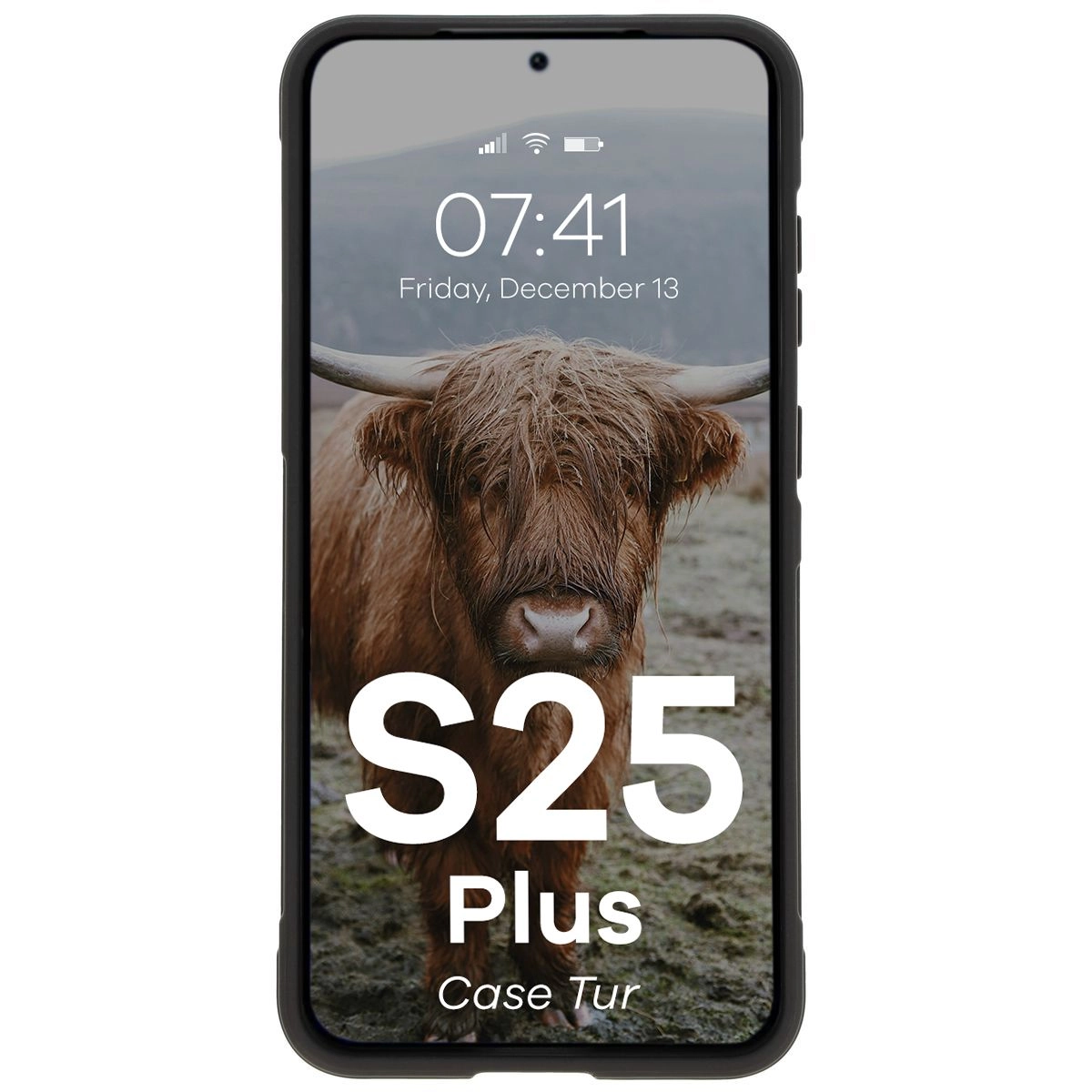 Etui Bizon Tur do Galaxy S25 Plus Czarny