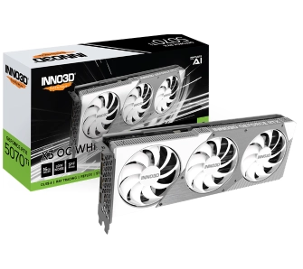 Karta graficzna Inno3D GeForce RTX 5070 Ti X3 OC White 16GB GDDR7 256bit DLSS 4