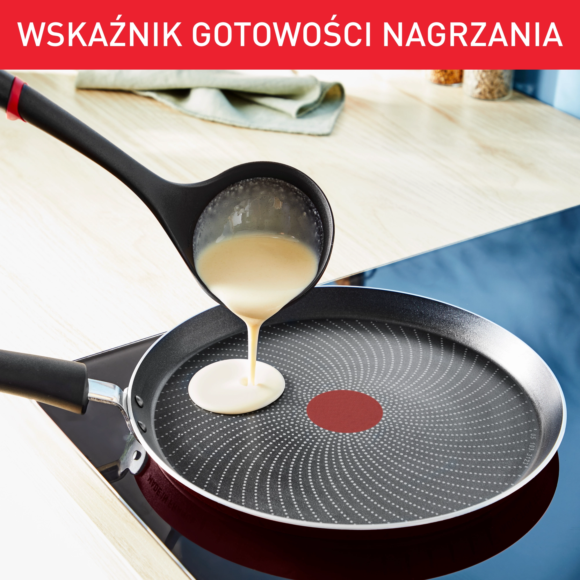 Patelnia Tefal Start Easy C2693821 Indukcja Titanium 25cm