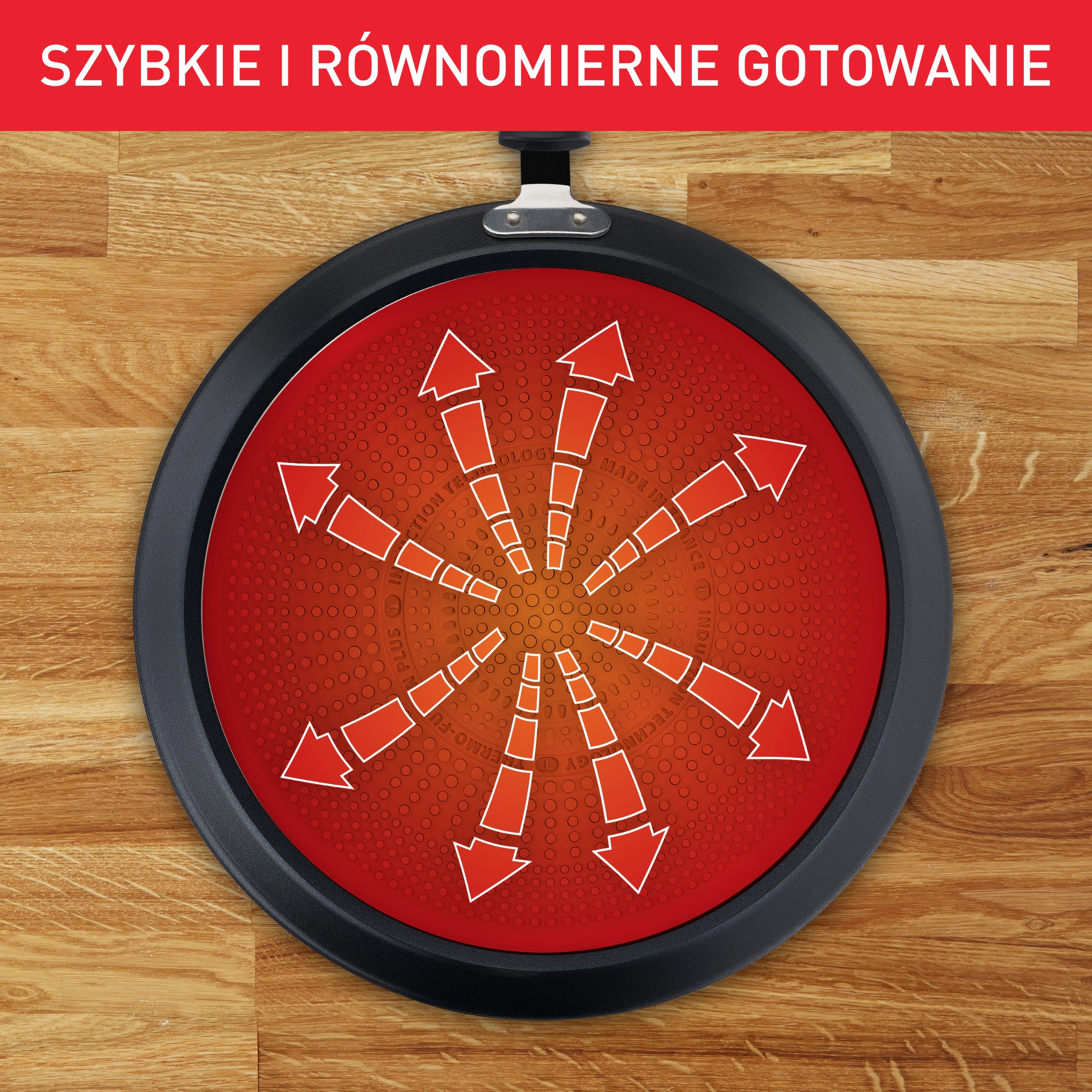 Patelnia Tefal Start Easy C2693821 Indukcja Titanium 25cm