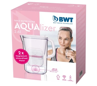 Dzbanek filtrujący BWT AQUAlizer Baselight 2,6l 2 wkłady Biały