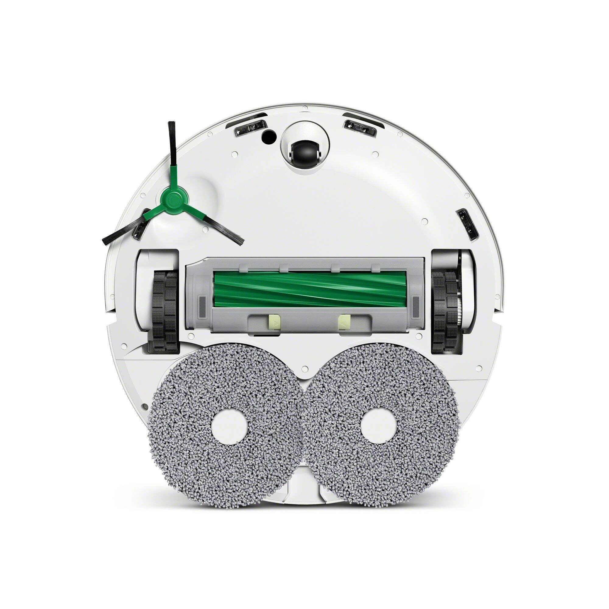 Robot sprzątający iRobot Roomba Plus 505 Combo Funkcja mopowania Stacja oczyszczająca Tworzenie mapy pomieszczenia 68dB Biały