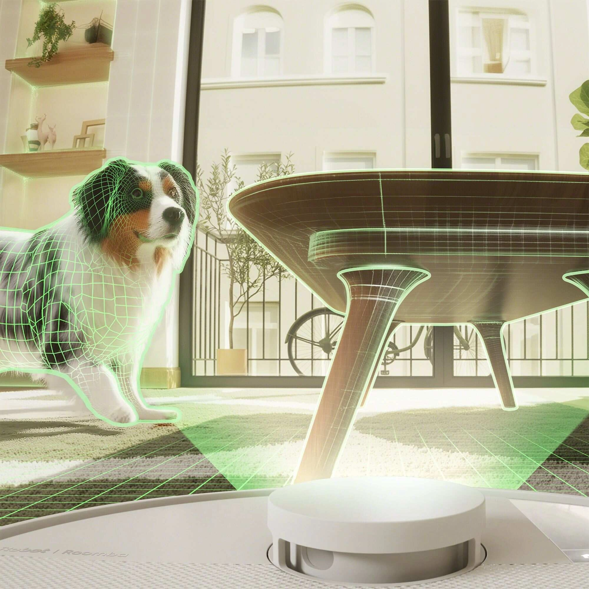 Robot sprzątający iRobot Roomba Plus 505 Combo Funkcja mopowania Stacja oczyszczająca Tworzenie mapy pomieszczenia 68dB Biały