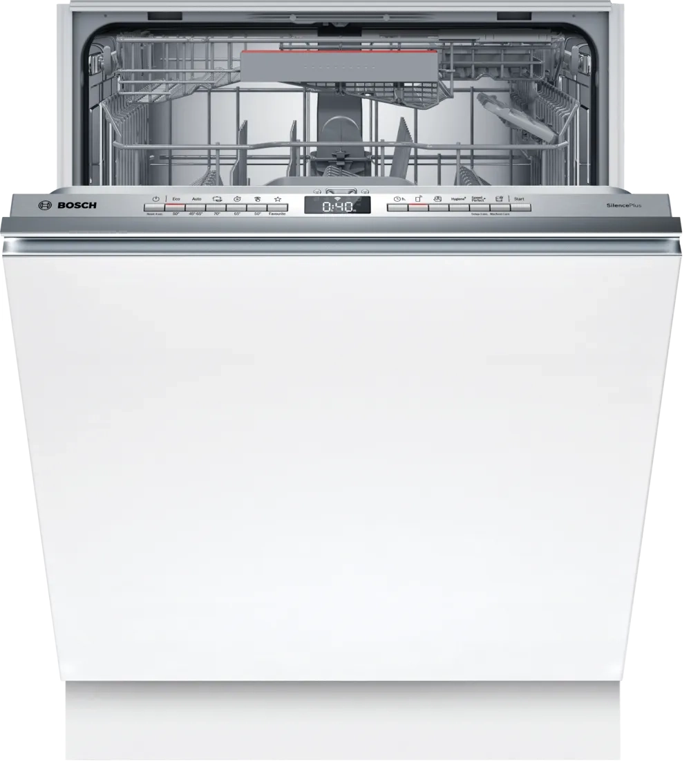 Zmywarka Bosch Serie 4 SMV4ENX10E 60cm Automatyczne otwieranie drzwi Szuflada na sztućce Zdalne sterowanie