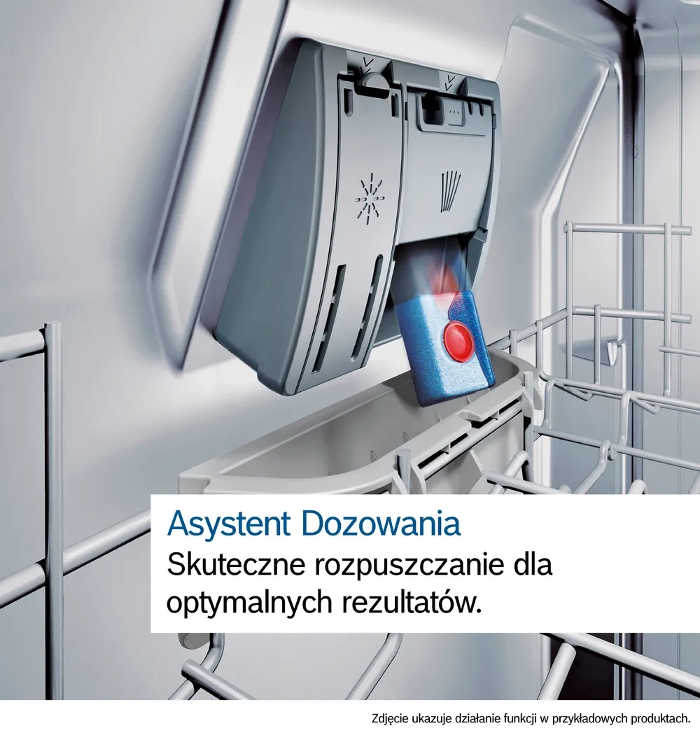 Zmywarka Bosch Serie 4 SMV4ENX10E 60cm Automatyczne otwieranie drzwi Szuflada na sztućce Zdalne sterowanie