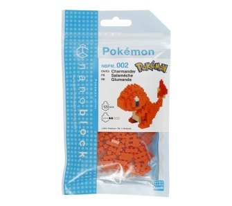 Model do składania Bandai Nanoblock Pokemon - Charmander