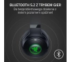 Słuchawki bezprzewodowe z mikrofonem Razer Kraken Kitty V2 BT Black Nauszne Czarny