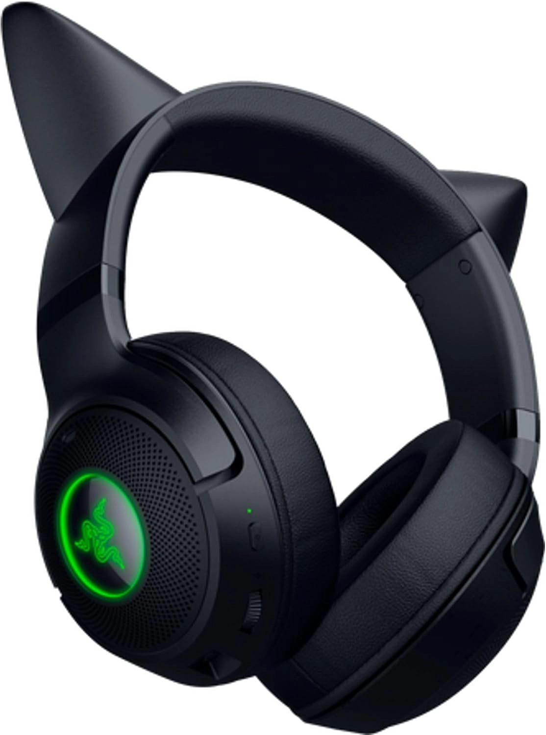 Słuchawki bezprzewodowe z mikrofonem Razer Kraken Kitty V2 BT Black Nauszne Czarny