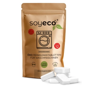 Środek do czyszczenia pralek Soyeco tabletki 12szt.