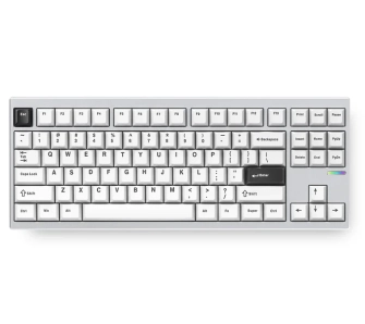 Klawiatura mechaniczna MCHOSE GX87 Max Matcha Latte v2 Biało-srebrny