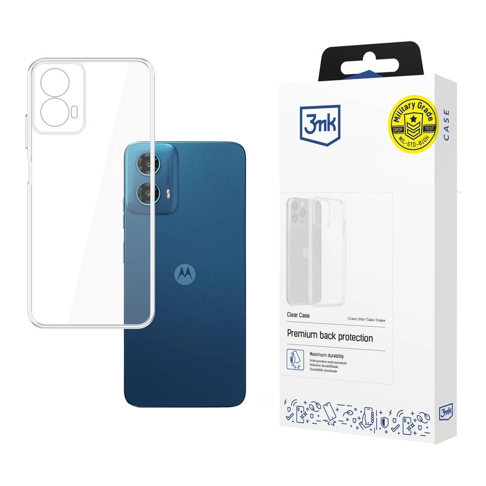 Etui 3mk Clear Case do Motorola Moto G34 5G Przezroczysty