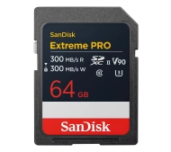 SANDISK Extreme PRO SDXC 64GB 300MB/S V90