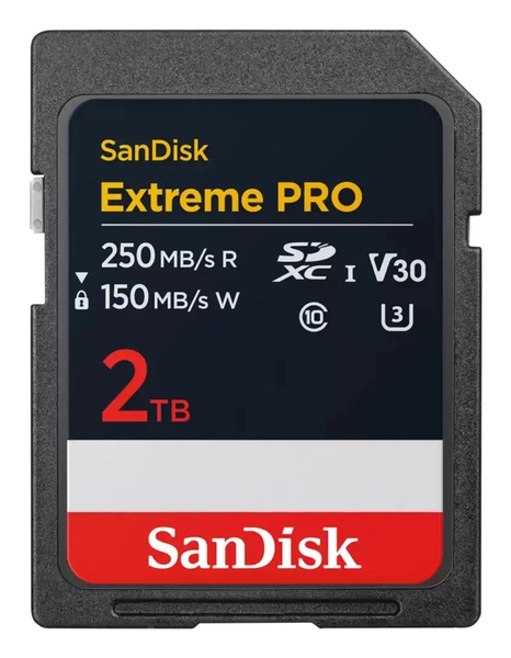 Karta pamięci SANDISK Extreme PRO SDXC 2TB 250/150MB/S