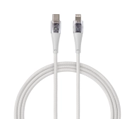 QUALO USB-C do Lightning 1,5m 2,4A Biały