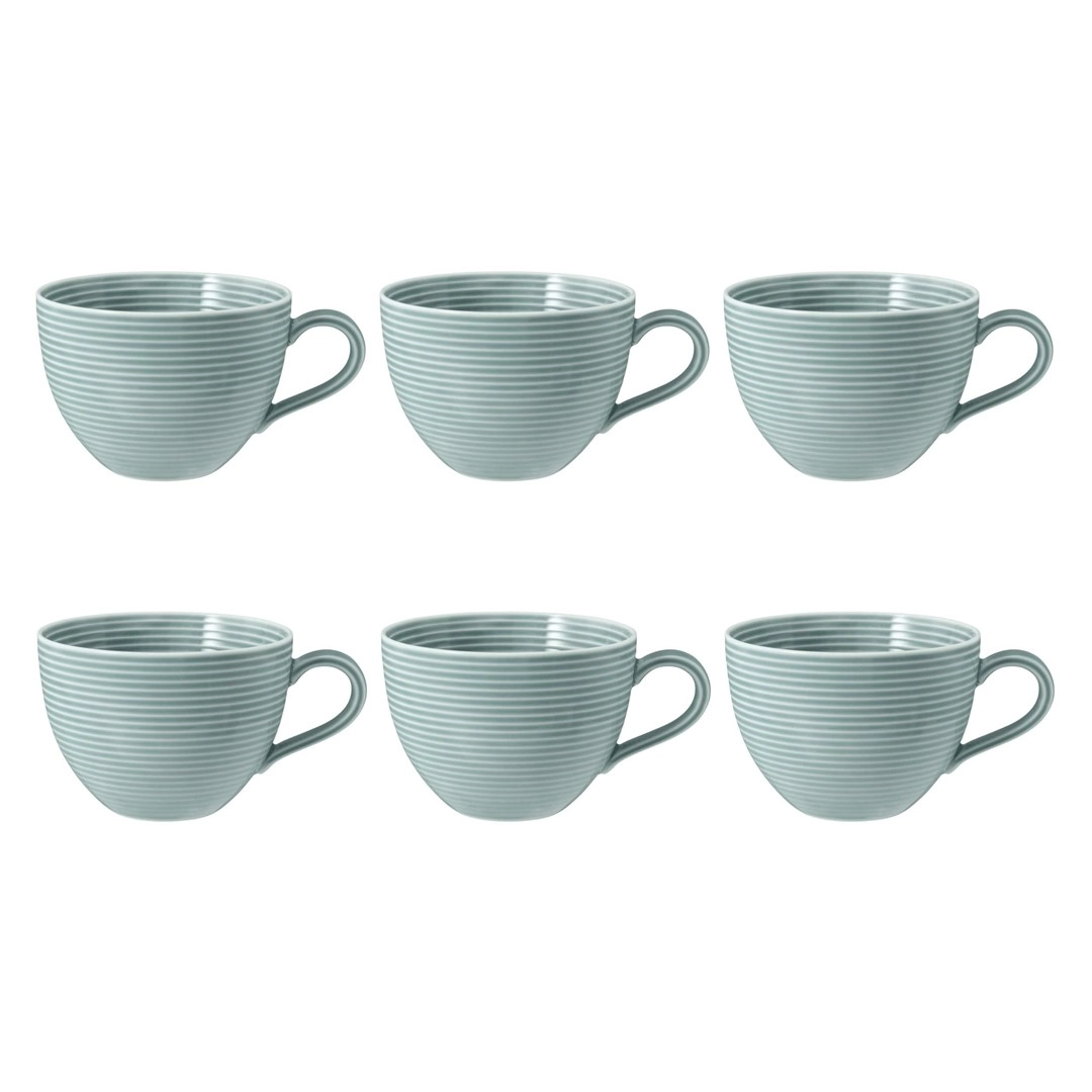 Zestaw filiżanek Seltmann Beat 350ml Niebieski