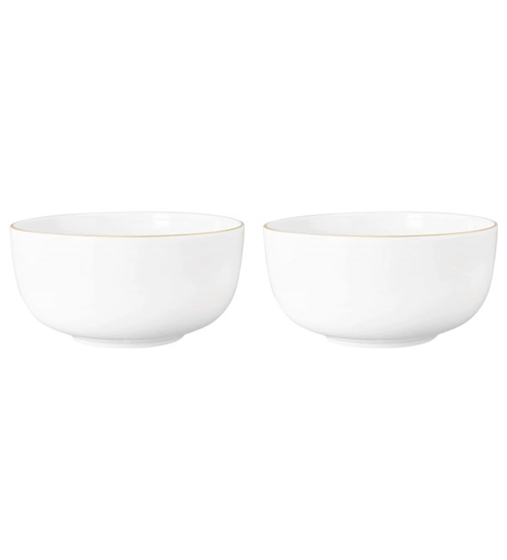 Zestaw miseczek Seltmann Liberty Goldline 2 elementy 17,5cm