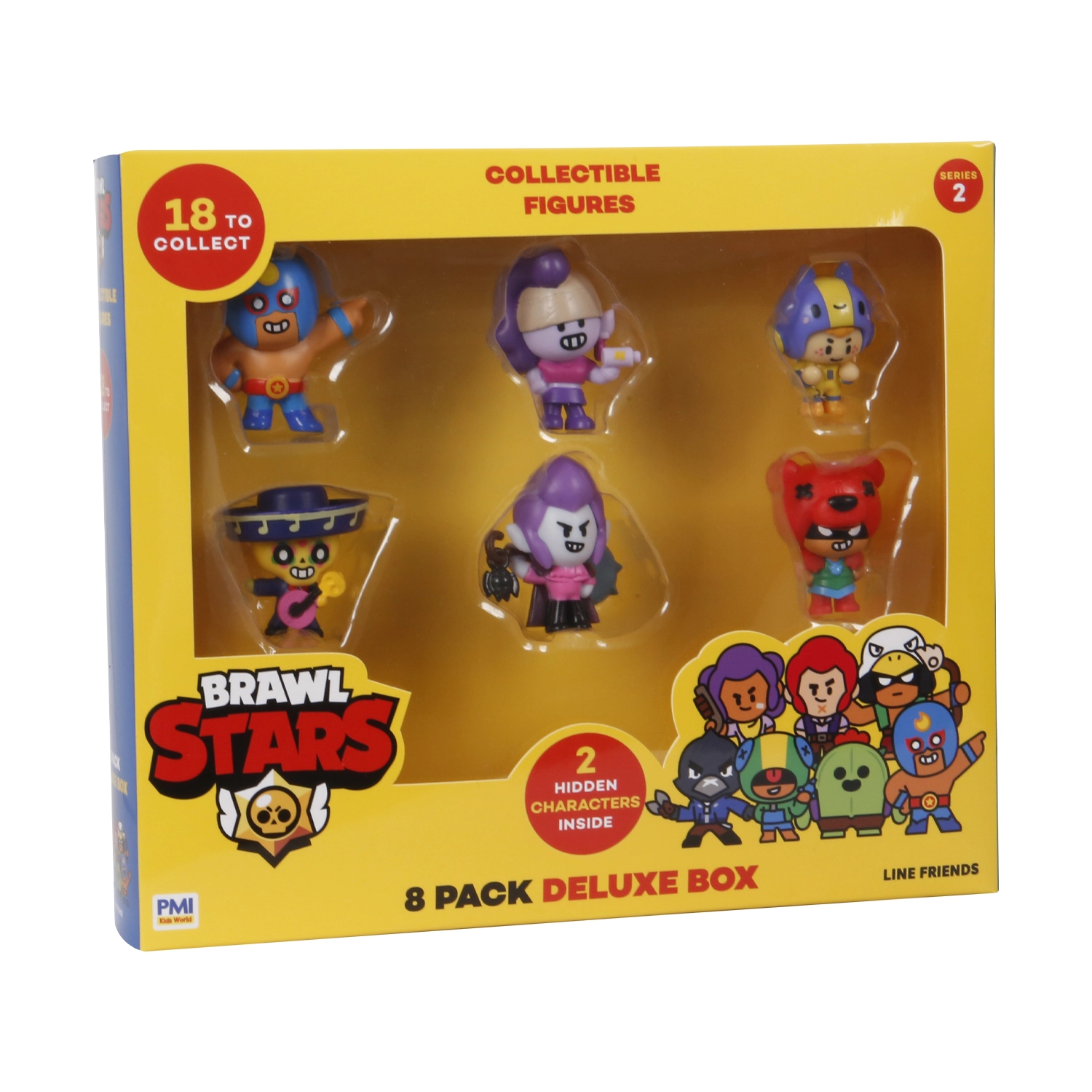 Figurka PMI Kids World Brawl Stars S2 Figures - 8 Pack Deluxe Box Ver.B
