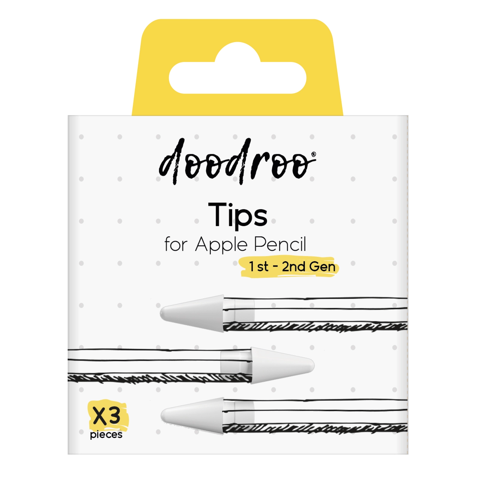 Końcówka do rysika DooDroo do Apple Pencil 1/2 Gen.