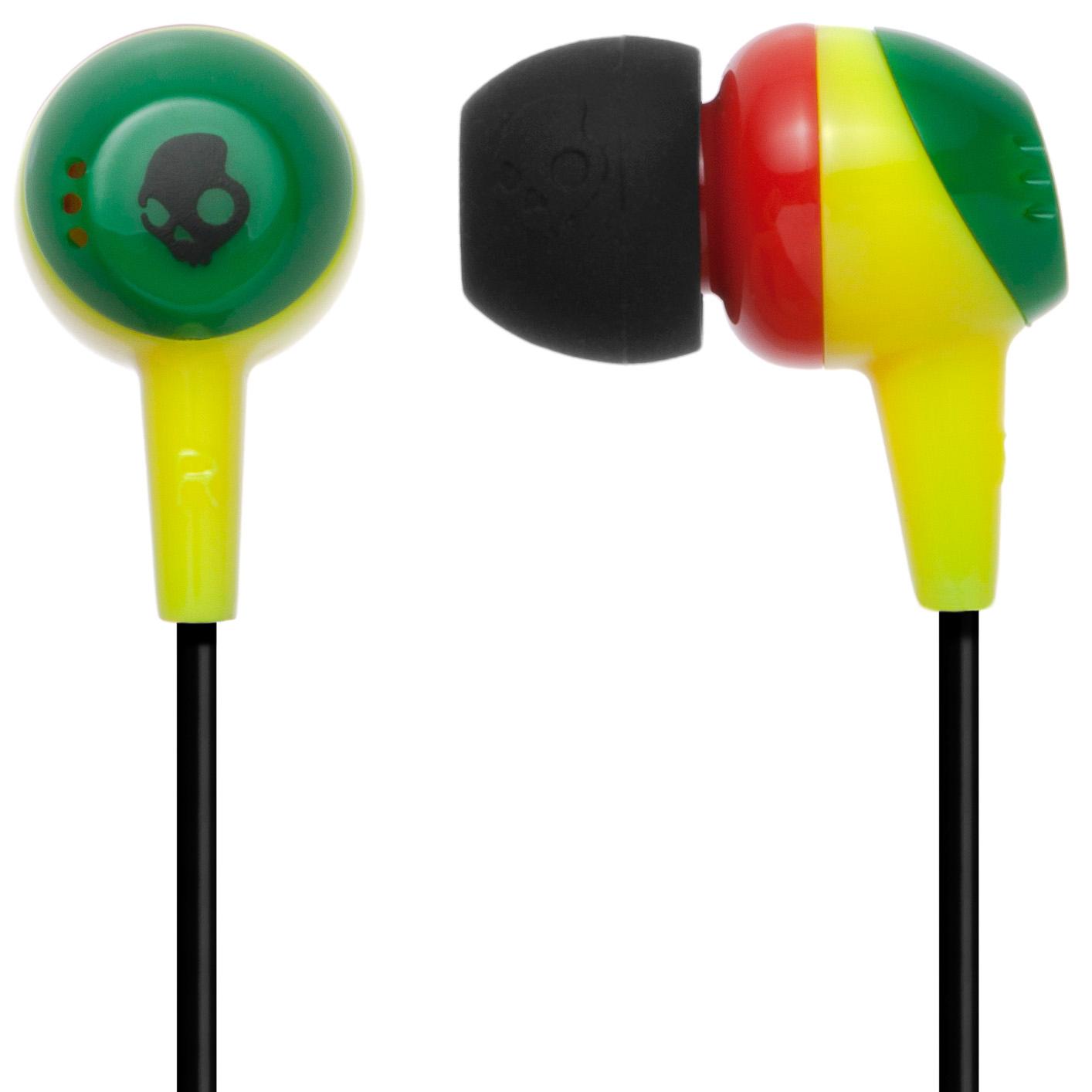 Słuchawki przewodowe Skullcandy Jib (rasta)