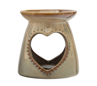 Kominek zapachowy Altom Design Serce 1701001269 Szary