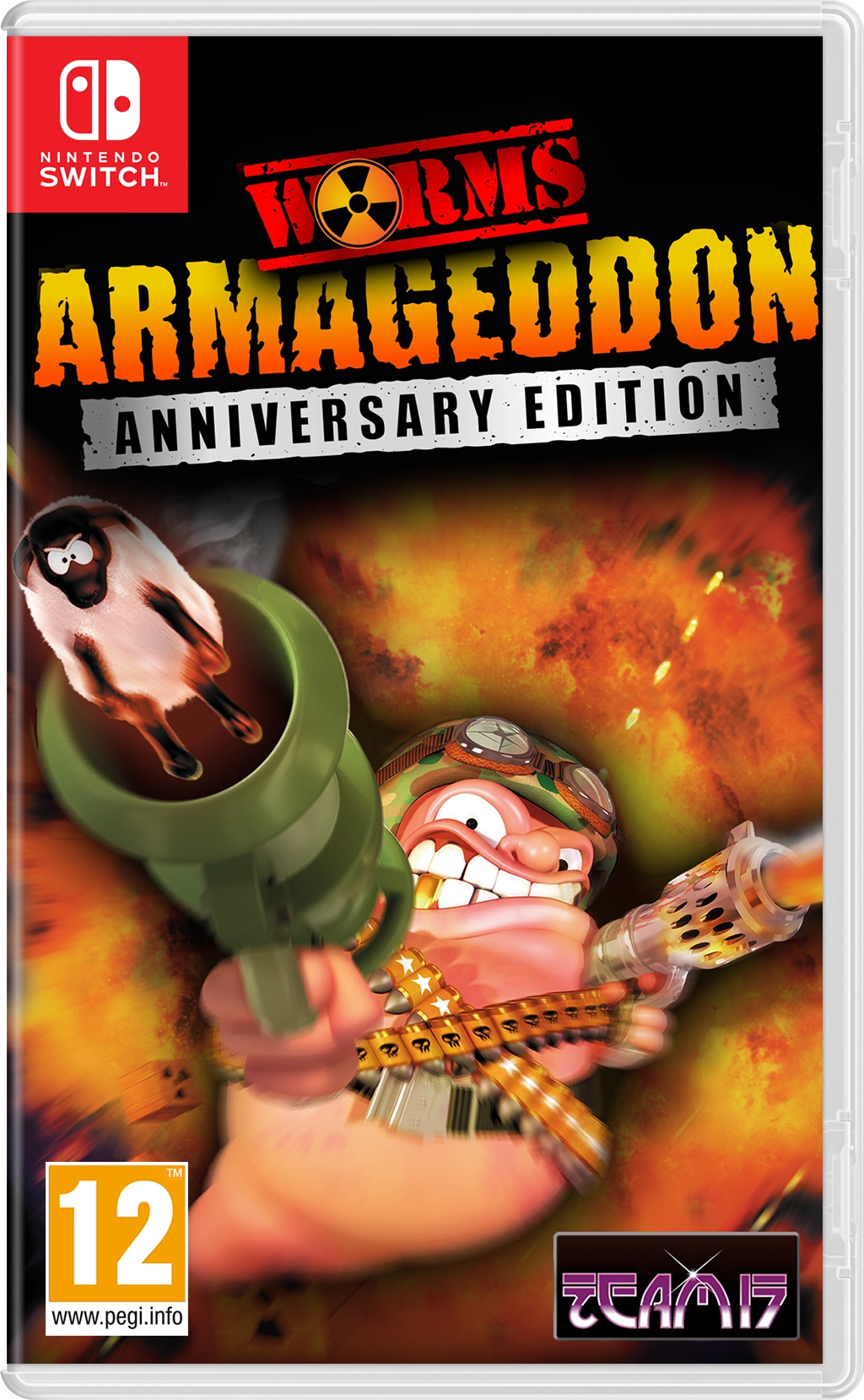 Worms Armageddon Anniversary Edition Gra na Nintendo Switch