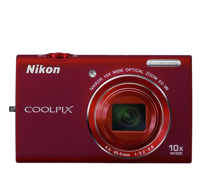 Nikon Coolpix S6200 (czerwony)