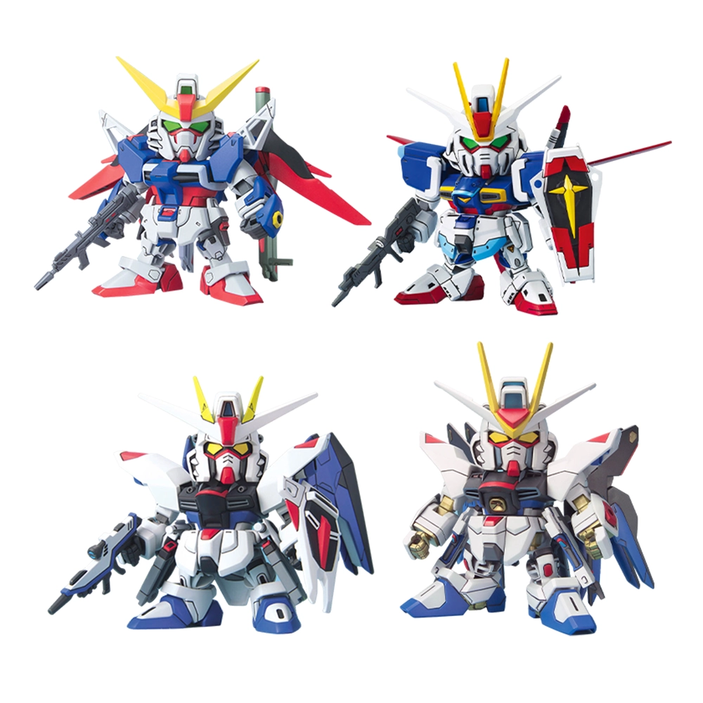 Model do składania Bandai BB SENSHI C.E. BATTLES OF DESTINY SET