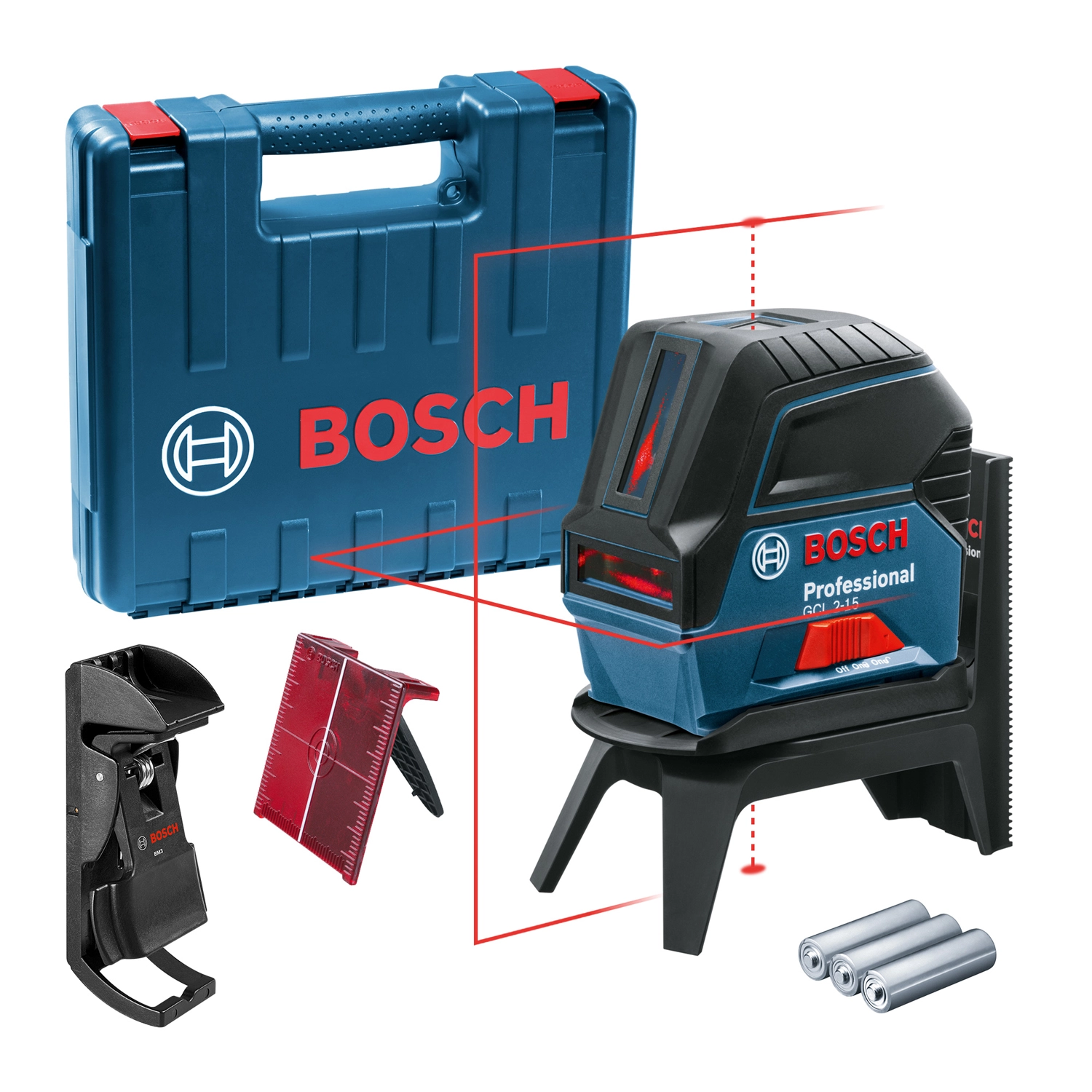 Laser wielofunkcyjny Bosch Professional GCL 2-15 0 601 066 E02