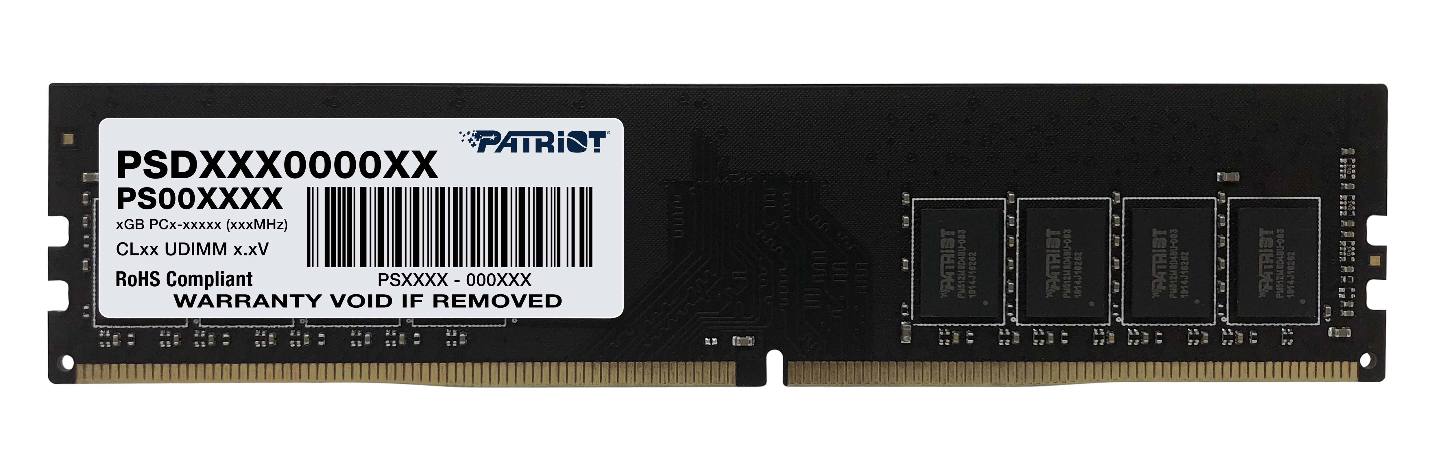 Pamięć RAM Patriot Signature DDR4 8GB 2666 CL19 Czarny