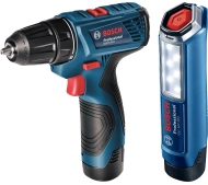 Bosch Professional GSR 120-LI + GLI 12V-300 0 601 9G8 004