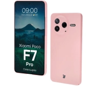 Bizon Łupka do Xiaomi Poco F7 Pro Różowy